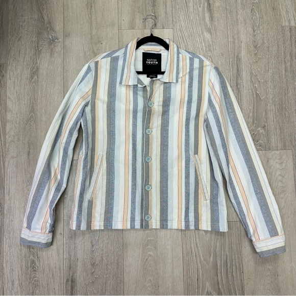 Native Youth Urban Outfitters striped jacket - Picture 6 of 7